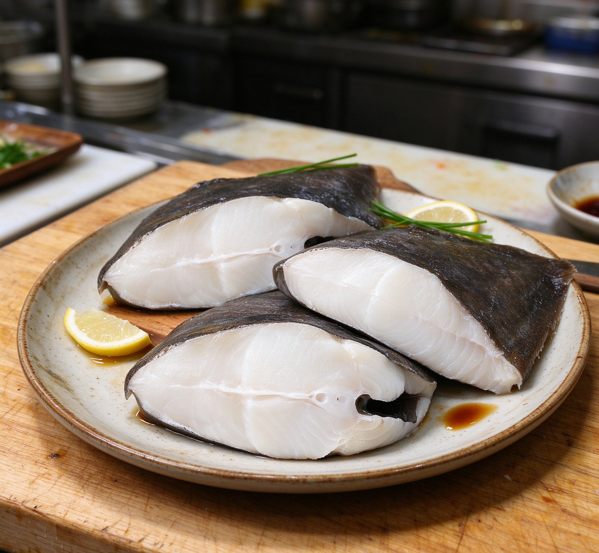 Fresh Flounder Steaks