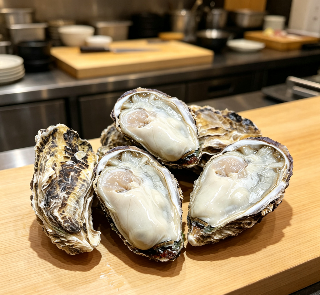 Fresh Raw Oysters