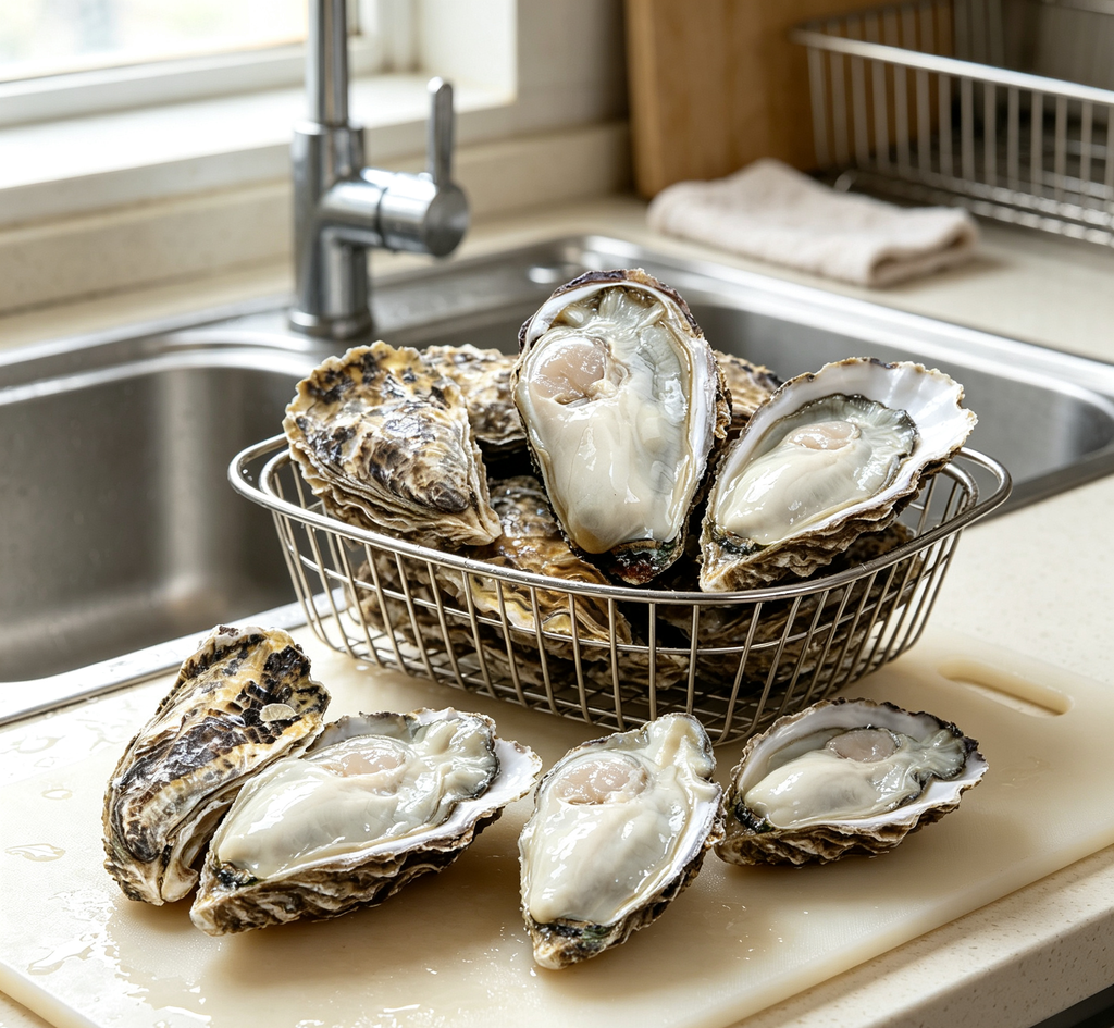 Fresh Raw Oysters