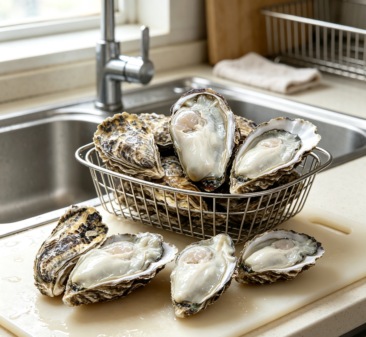 Fresh Raw Oysters