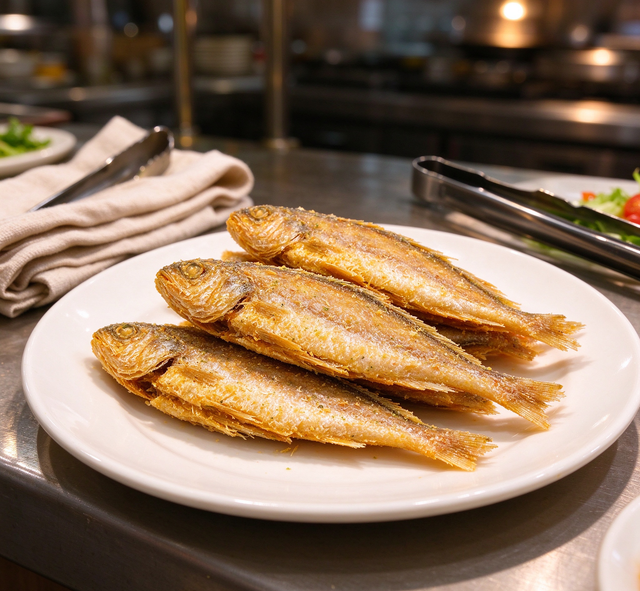 Golden Pan-Fried Yellow Croaker